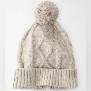 Carter’s Little Planet Organic Cotton Cable Knit Beanie in Toasted Wheat